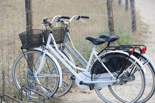 Biciclette in spiaggia