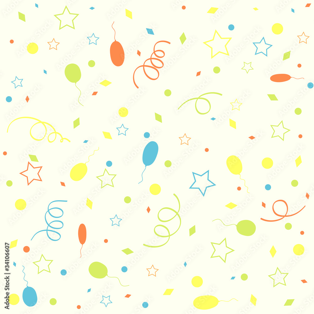 Template birthday background, vector Template birthday background, vector