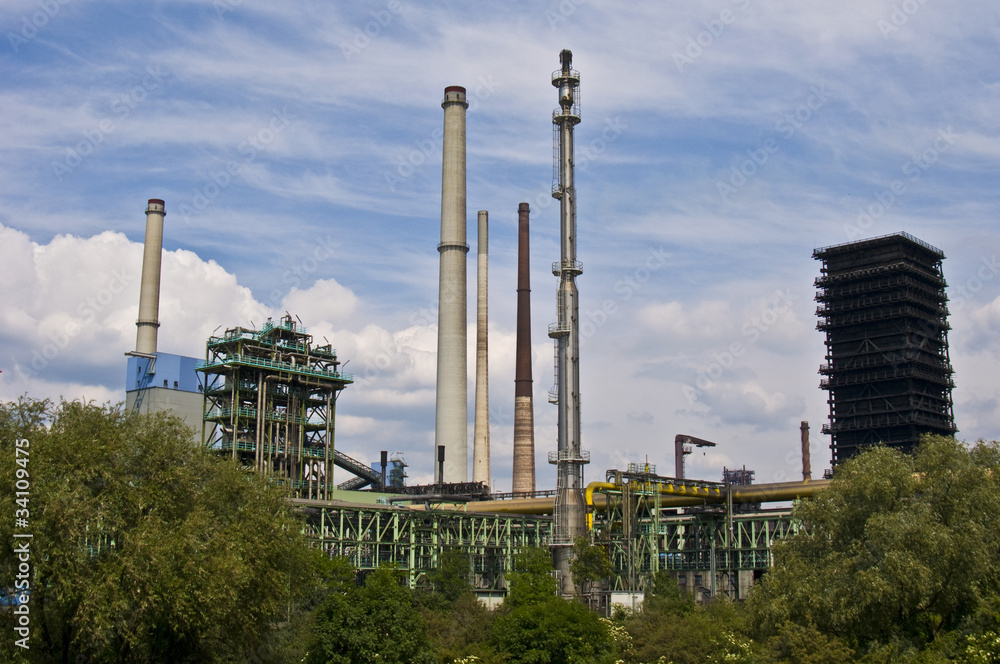 Obraz premium View from Alsumer Hill