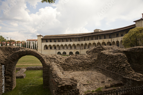 Arezzo, anfiteatro romano