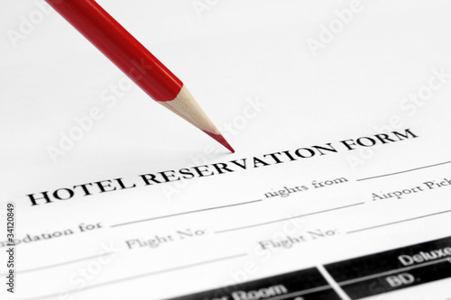 Hotel reservation form