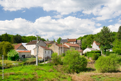 Small typical hamlet in France © Ivonne Wierink