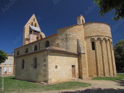 Village, de Préchac ; Gironde ; Landes ; Aquitaine