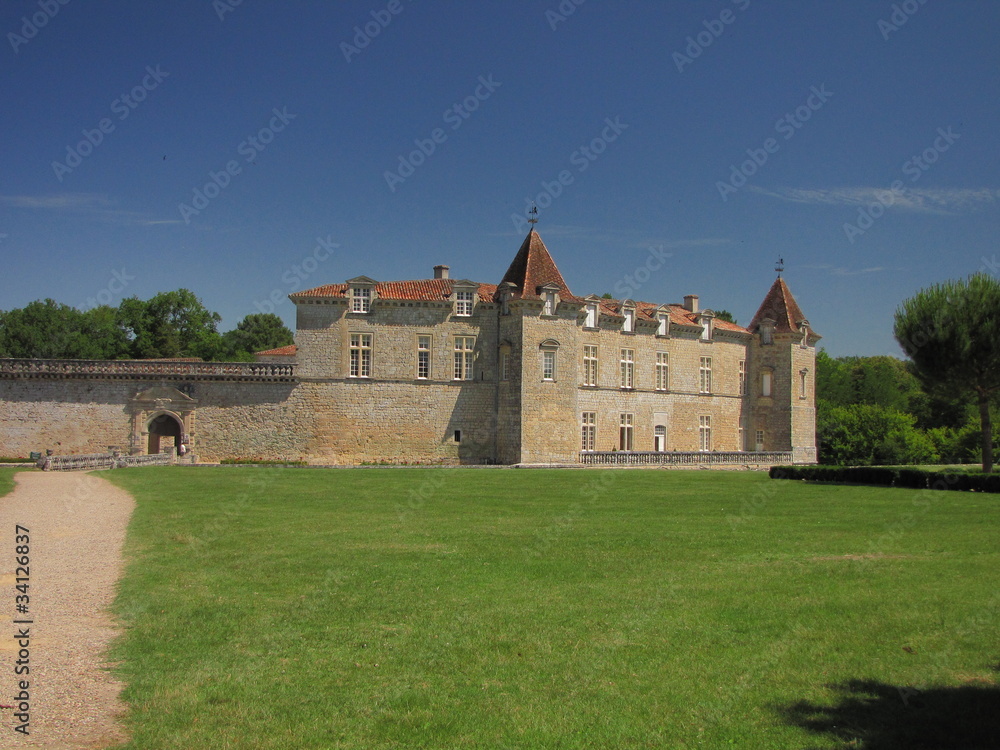 Château de Cazeneuve ; Gironde ; Landes ; Aquitaine