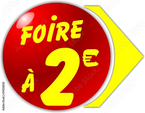 bouton foire à 2 euro