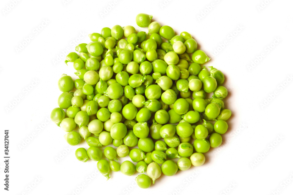 green peas isolated on white green peas isolated on white