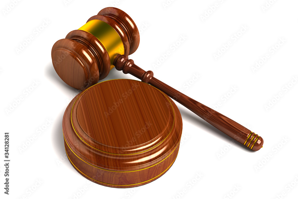 gavel isolated on white gavel isolated on white