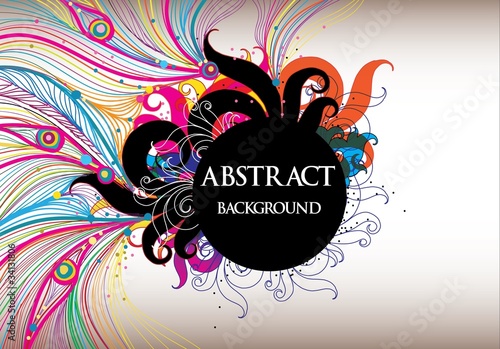 Vector abstract background