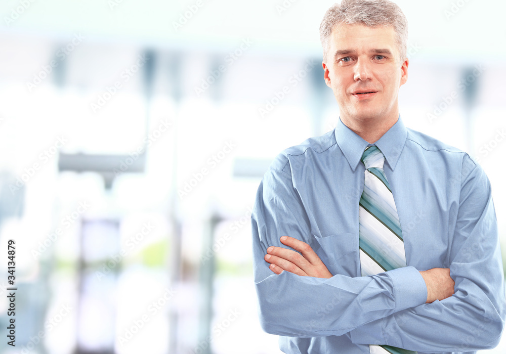 Portrait of a happy successful mature business man Portrait of a happy successful mature business man