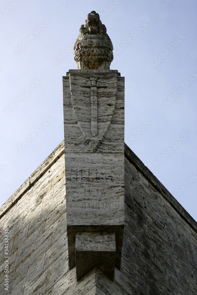 Löwendenkmal in Mühlhausen (Thüringen)