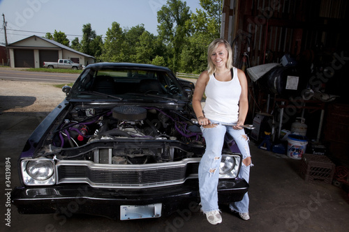 Female Mechanic © Scott Sanders