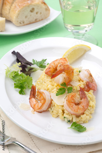 Shrimps Risotto