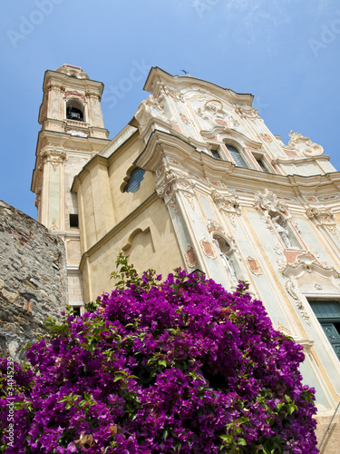 La chiesa di S. Giovanni Battista a Cervo