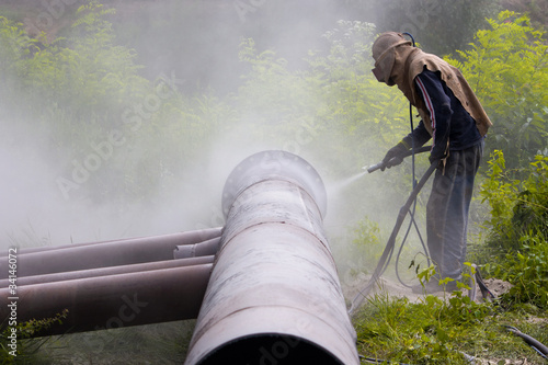 Fotografija sandblasting