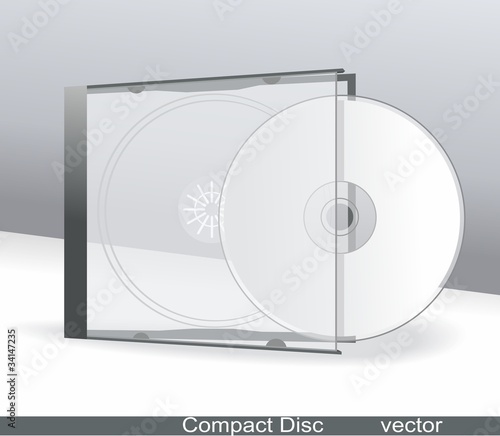 vector cd cover design template with copy space