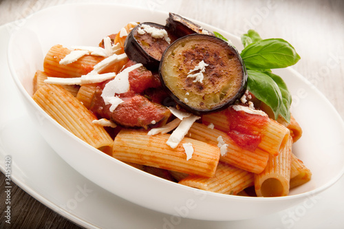 Quadro em tela maccheroni alla norma