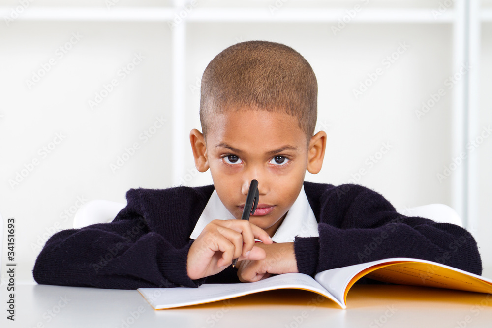 thoughtful schoolboy thoughtful schoolboy