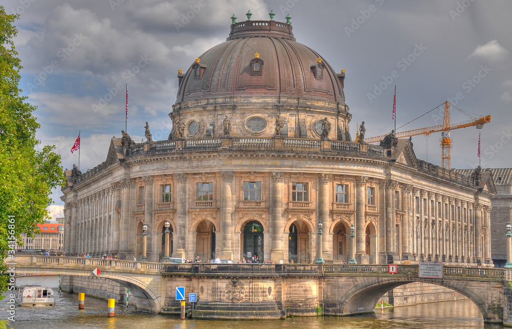 Obraz premium Bode Museum - Museumsinsel