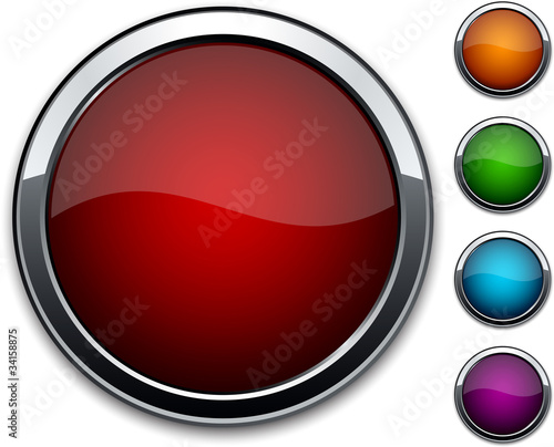 Free Download High-detailed buttons. - GFXLoad