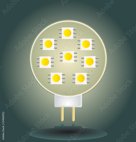 led bulb photo