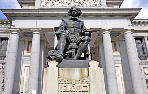 Diego Velazquez Denkmal, Madrid photo