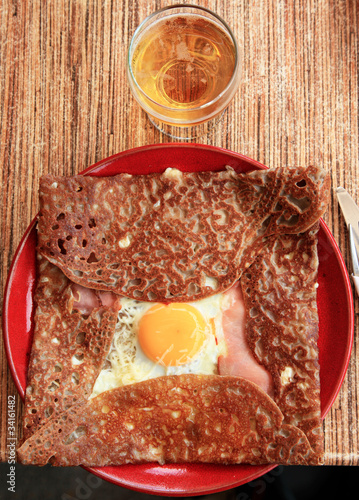 Crêpe complete