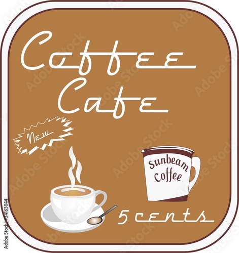 Retro Coffee Cafe