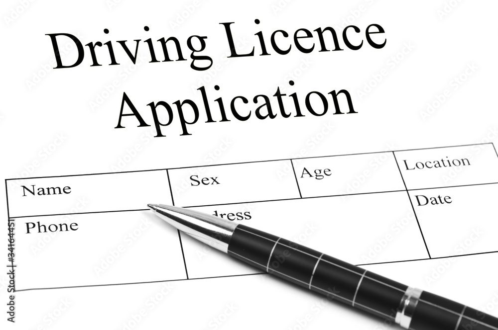 Driving Licence Application Driving Licence Application