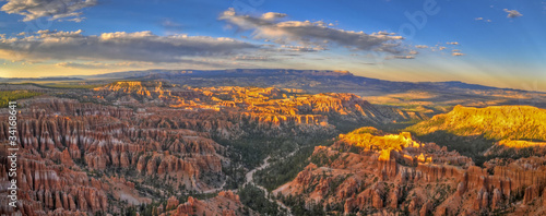 Canvas Print Bryce Canyon Panorama