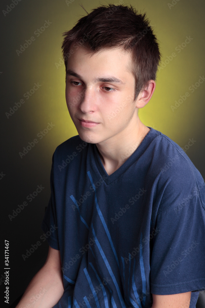 Fototapeta premium Depression lonliness unhappiness