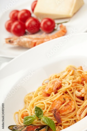 Pasta with Shrimps