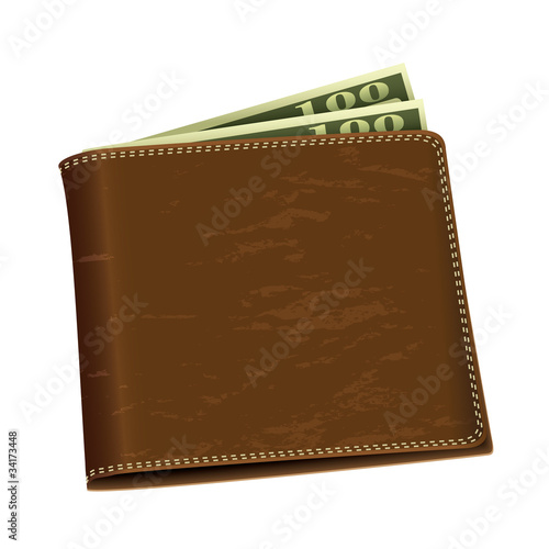 Dollar money wallet