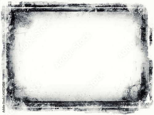 Grunge film frame with space for your text or image