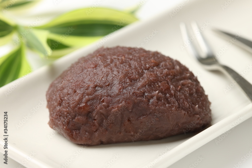 Japanese traditional dessert,Bean cake Japanese traditional dessert,Bean cake
