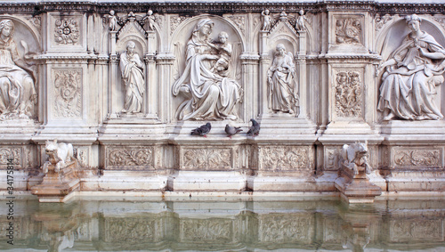 Fontana Piazza del Campo Siena