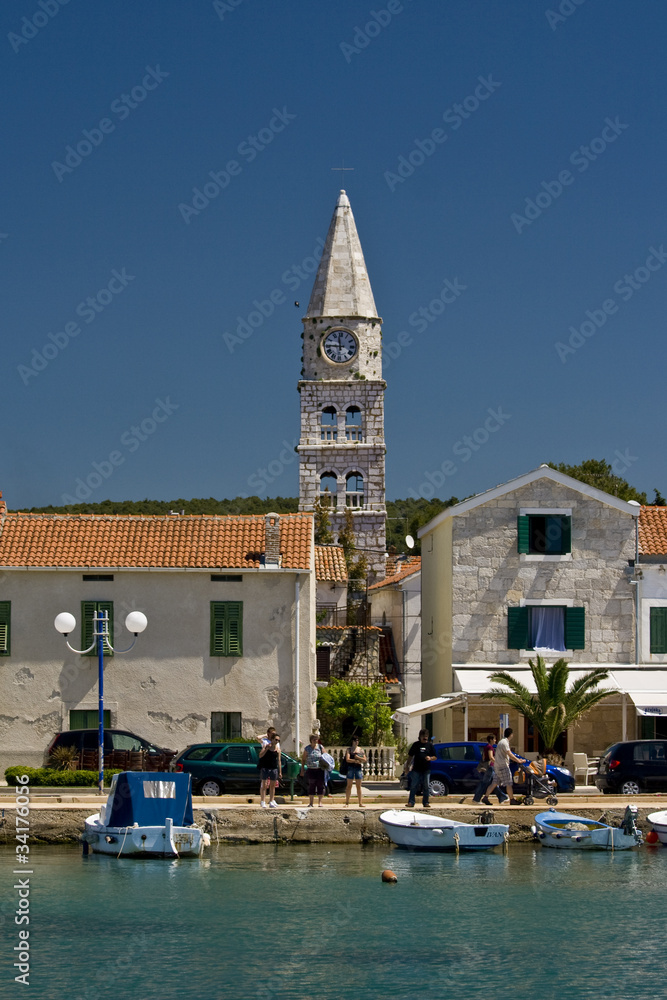 Fototapeta premium Waterfront in Turanj