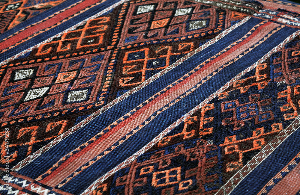 Bedouian Rug Bedouin rug - Beduinenteppich Stock-Foto | Adobe Stock