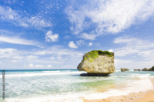 Fototapeta Naklejka Na Ścianę i Meble -  Bathsheba, Eastern coast of Barbados, Caribbean