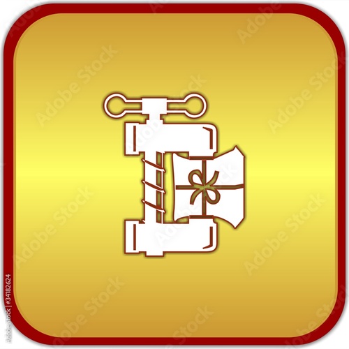 bouton compressé