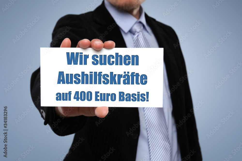 Wir suchen Aushilfskräfte Wir suchen Aushilfskräfte