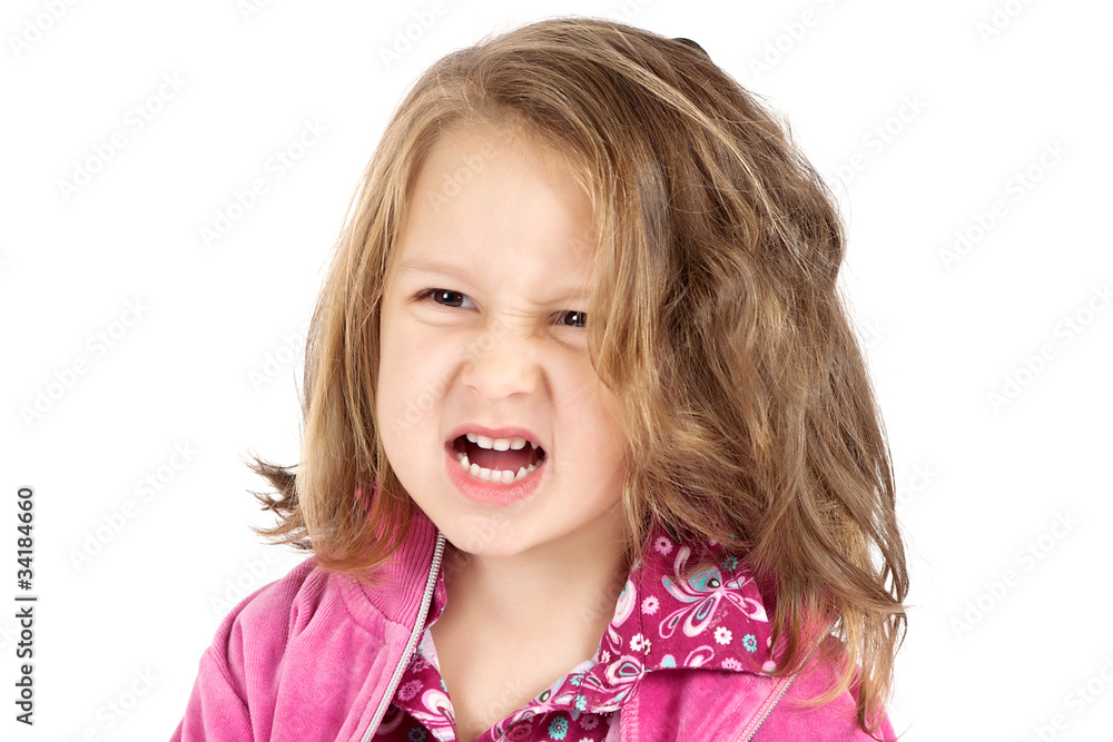 Superb kid posing in studio Superb kid posing in studio
