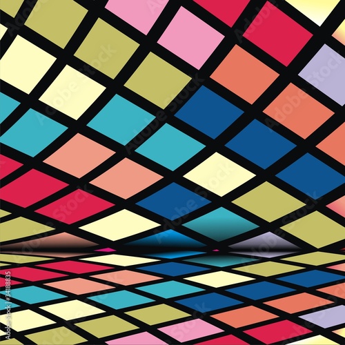 Vector Seamless  Tiles Background