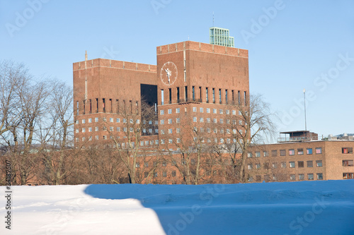 City hall in Oslo photo