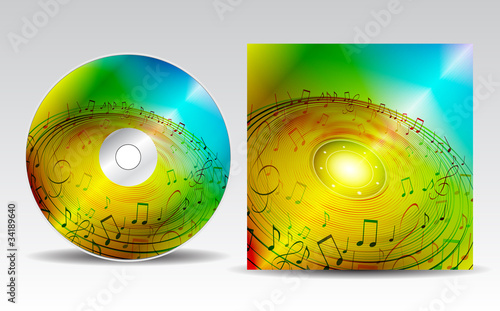 CD cover design template_16