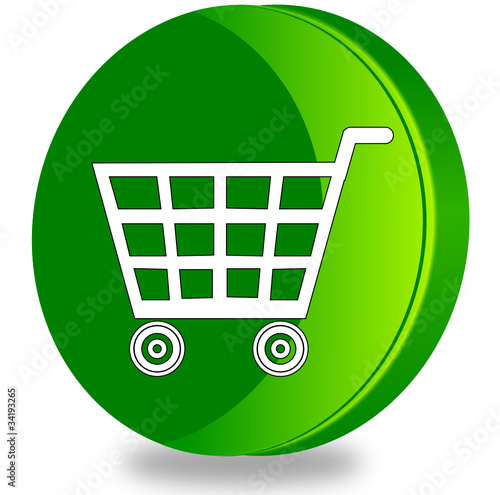 E-commerce glossy icon