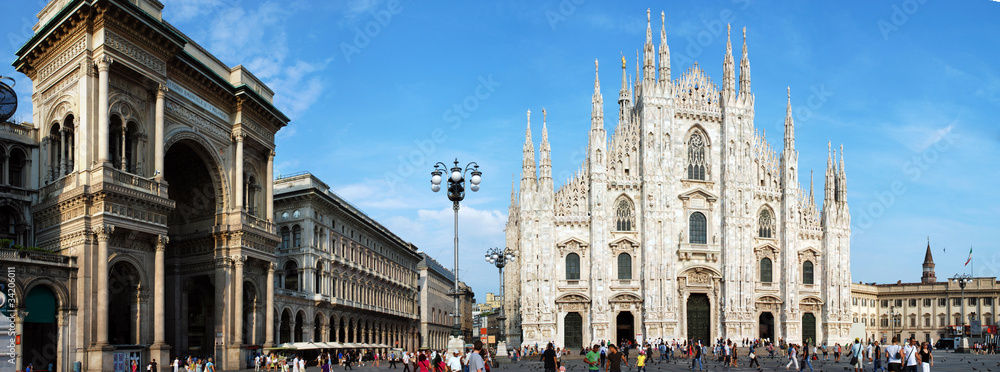 Duomo di Milano con galleria Vittorio Emanuele