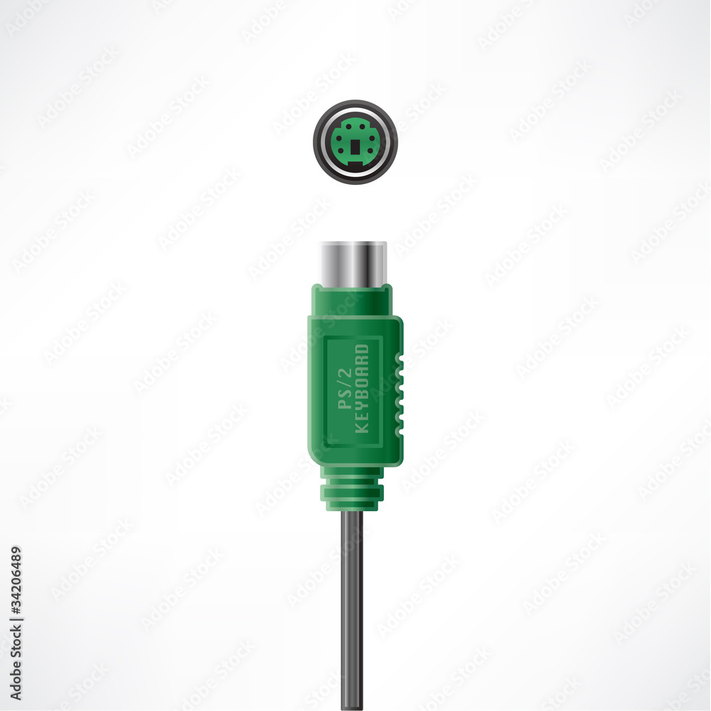 Computer cable & plug Computer cable & plug