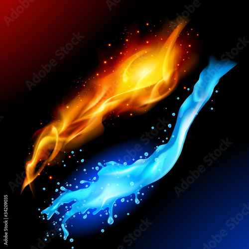 Fire and water