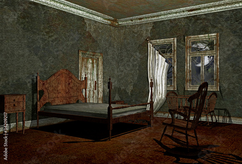 abandoned house