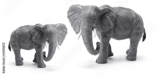 Fototapeta Naklejka Na Ścianę i Meble -  Elephant Figurines